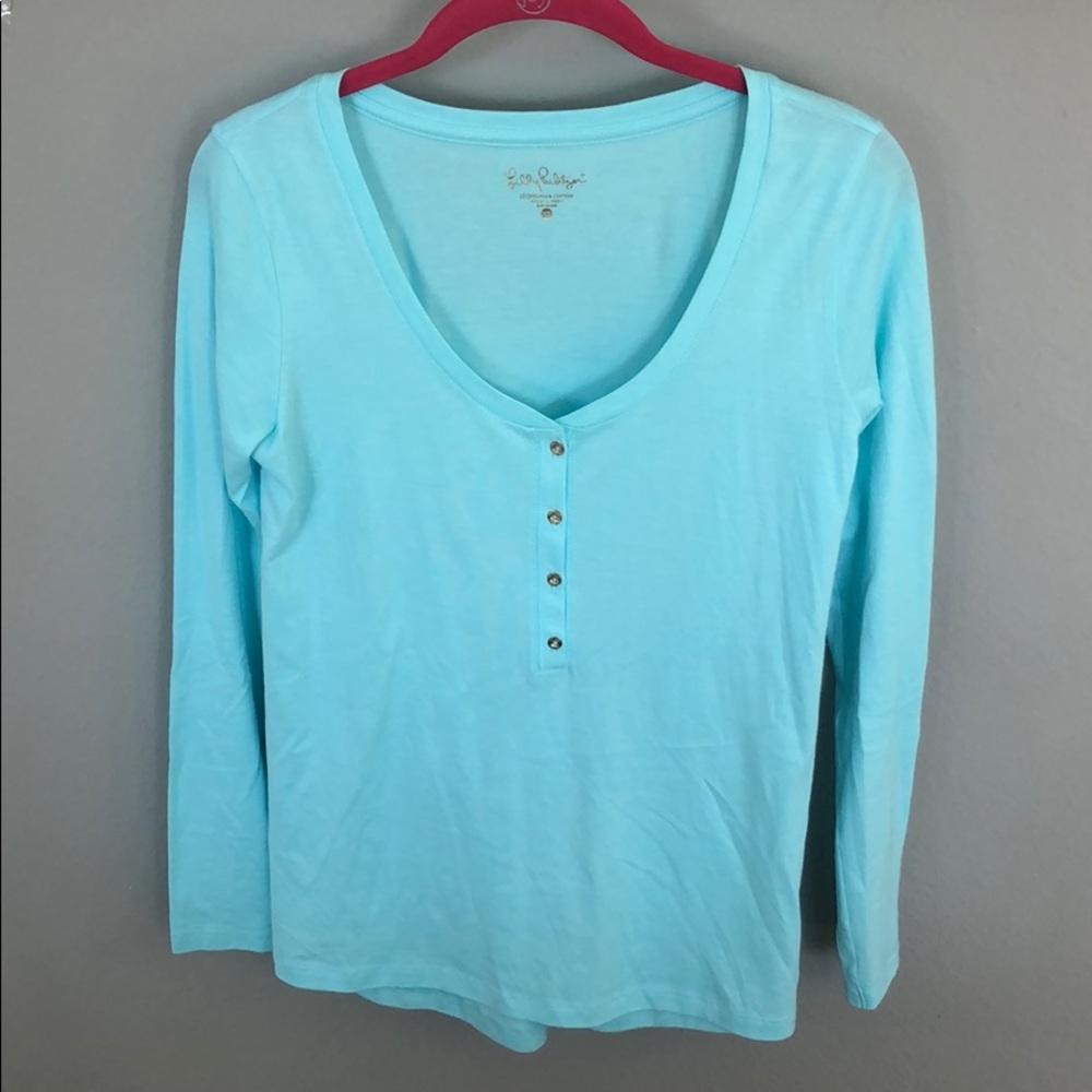 Lilly Pulitzer Long Sleeve Top, Sz XS